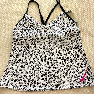 Nike swim top, sz l, new with tage